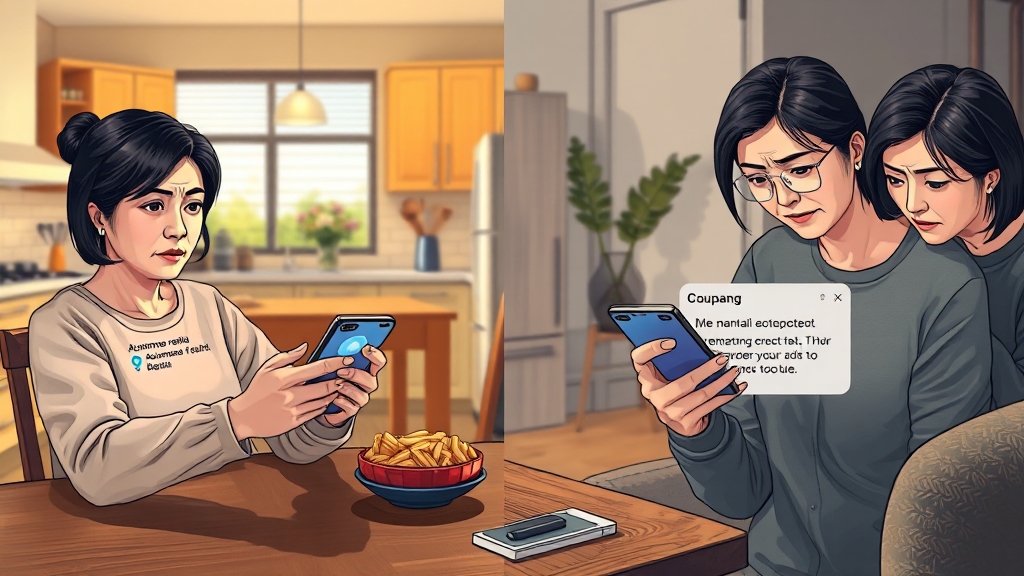 배민 vs 쿠팡 고객센터 비교 분석 (realistic 스타일)