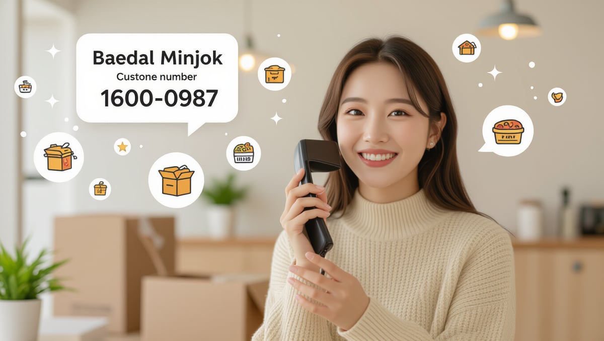 📞 배달의민족 고객센터 대표 정보