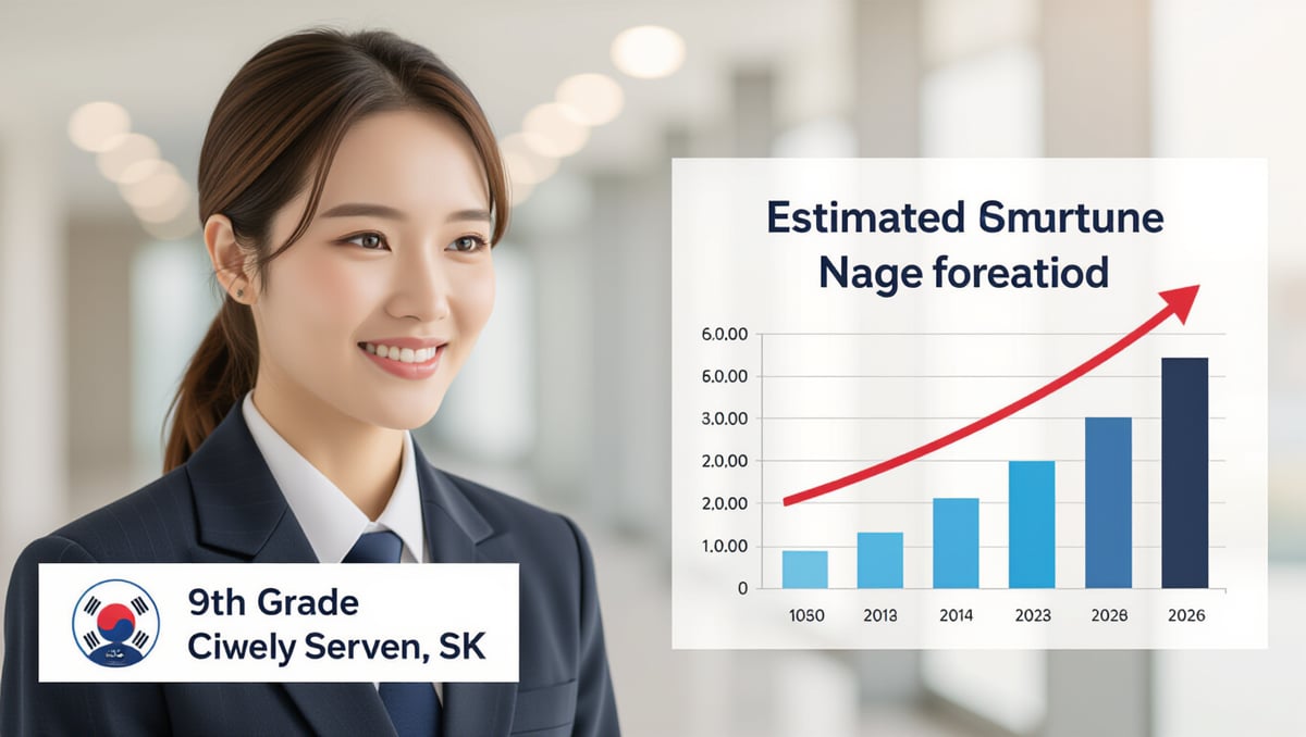 📊 9급 초임 공무원 2026년 예상 실수령액은?