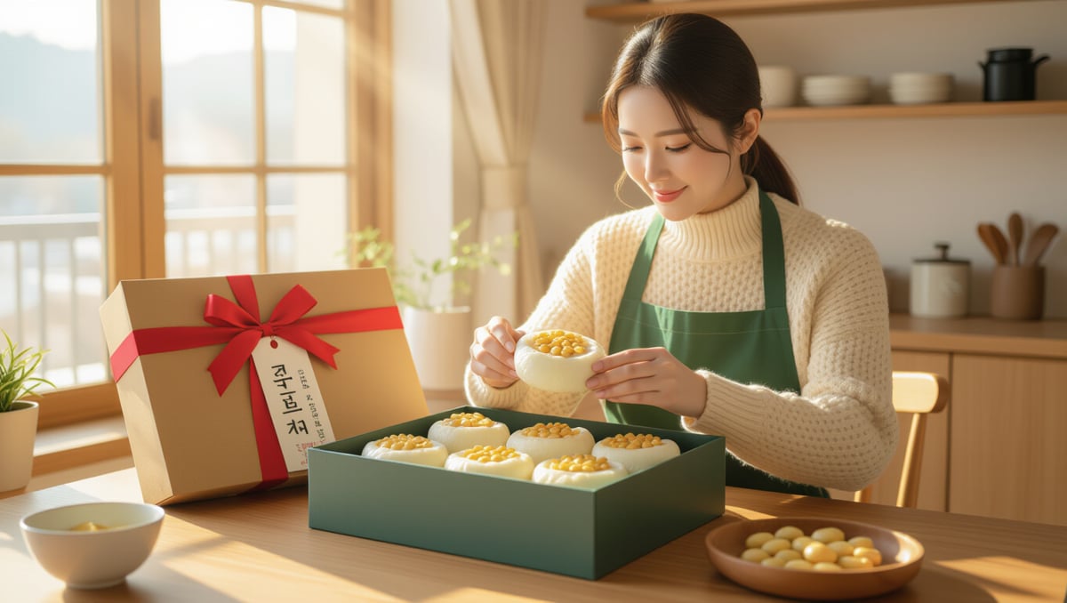🎁 소중한 마음을 담은 잣떡 선물세트