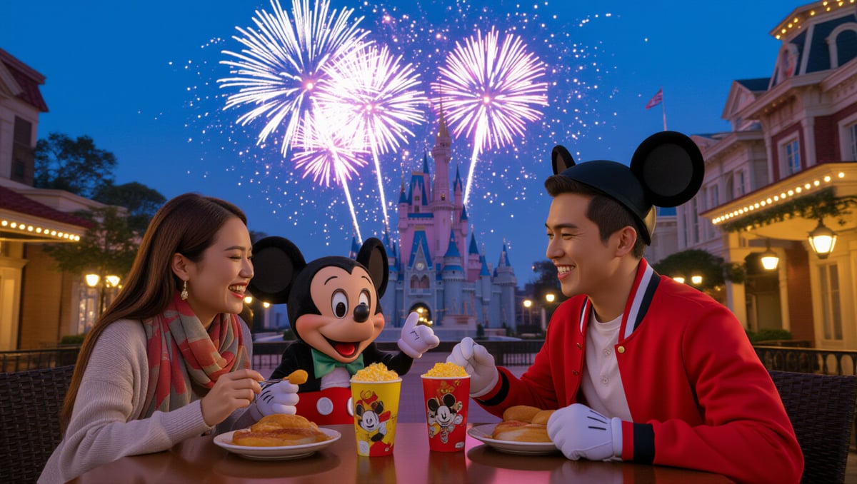 🍽️ 밀쿠폰으로 즐기는 디즈니랜드 식사