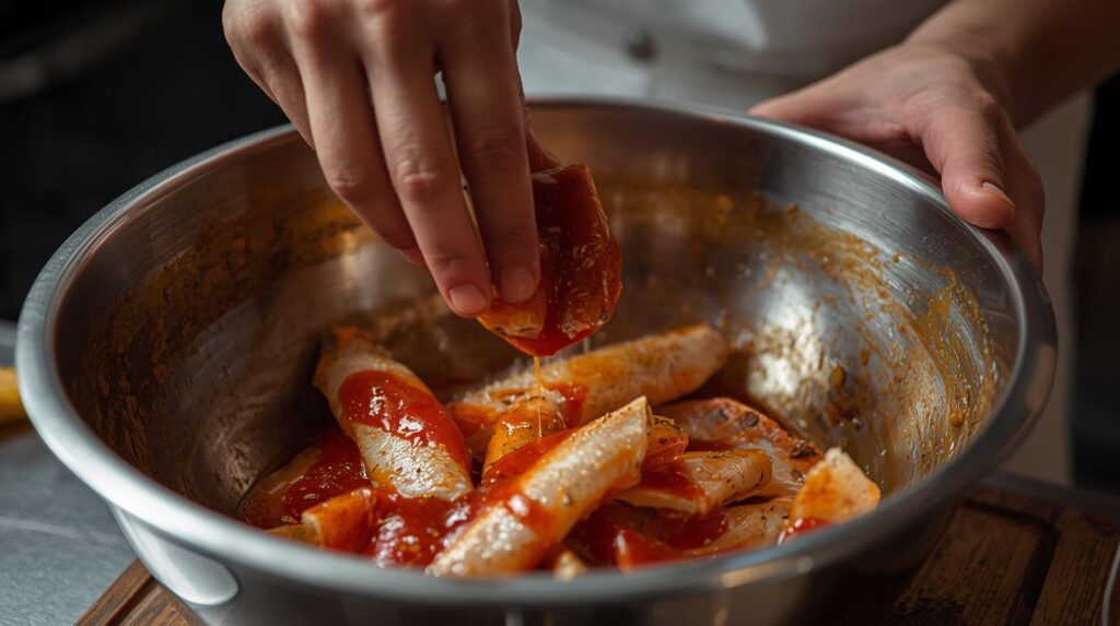 딱딱함 제로! 맛있게 무치는 핵심 비법