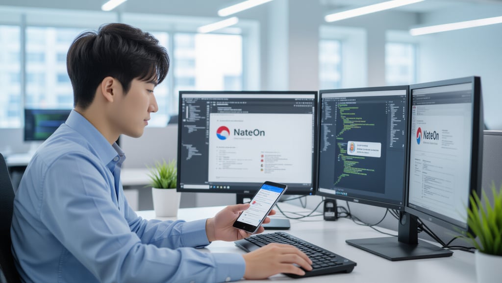 📱 PC와 모바일, 네이트온 두 가지 매력