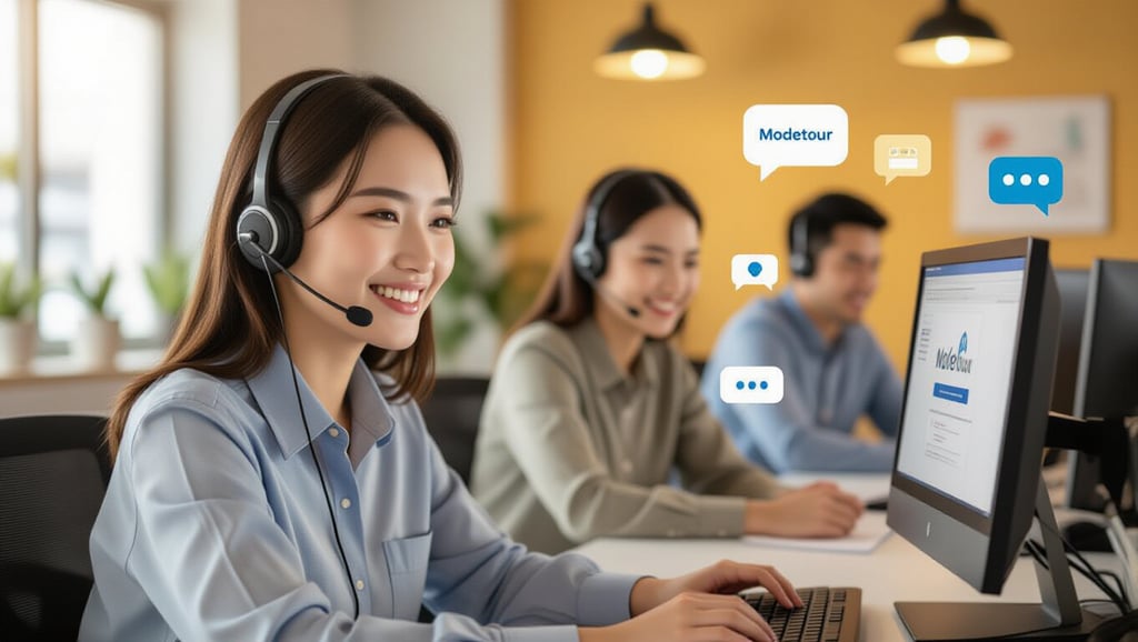 📞 모두투어 고객 지원, 궁금증 해결 채널