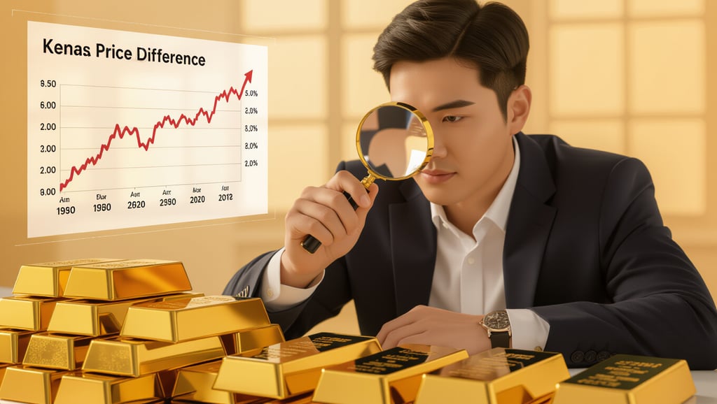 💰 금 거래 팁: 구매 vs 판매 가격 차이