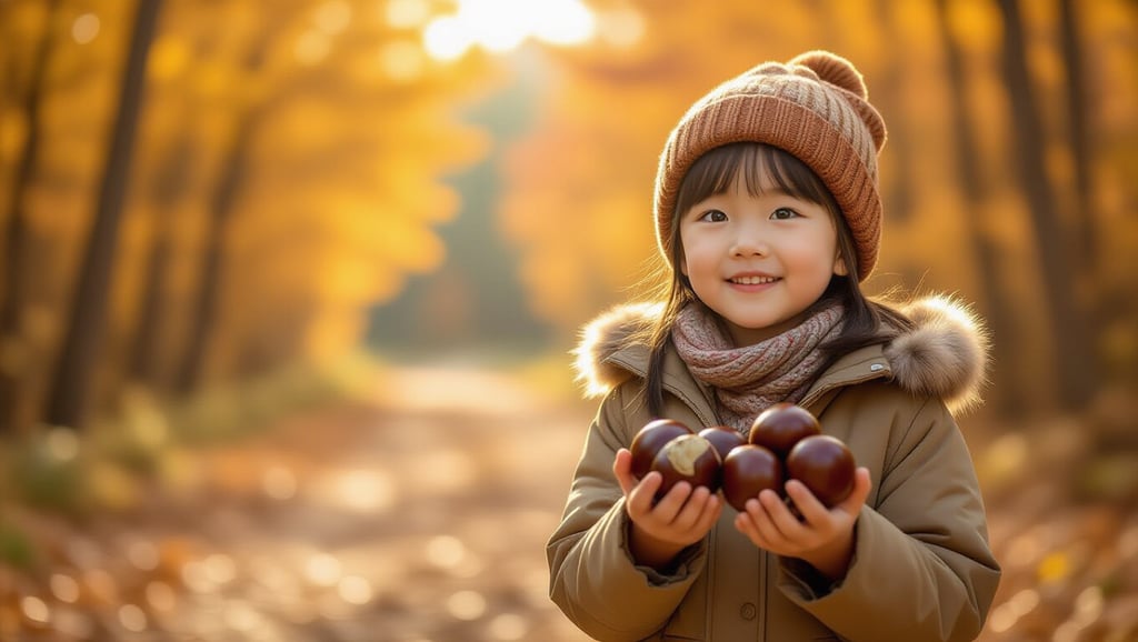 🔍 밤과 마로니에 열매, 이렇게 구별하세요!
