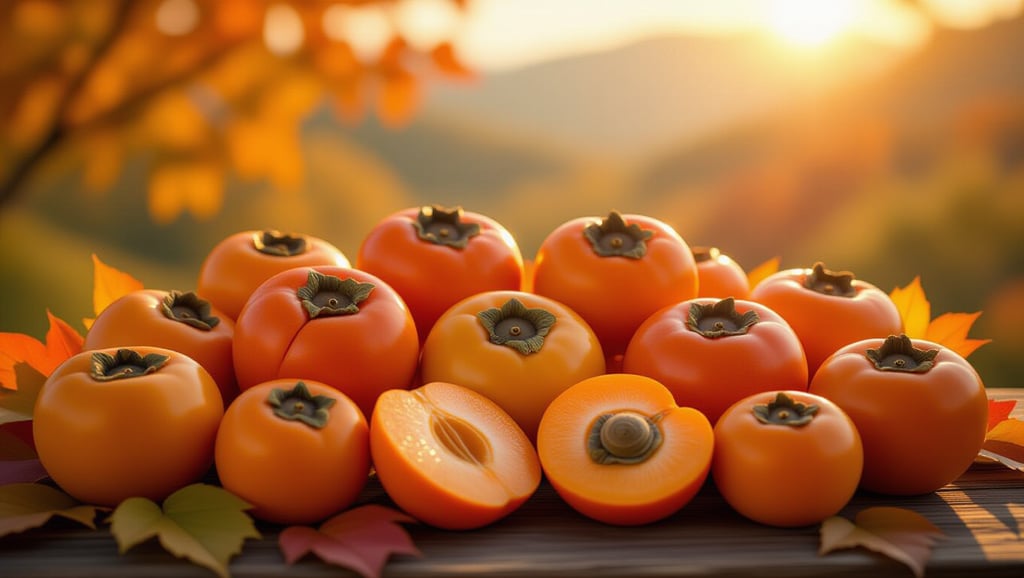 🍎 단감 종류별 특징과 차이점