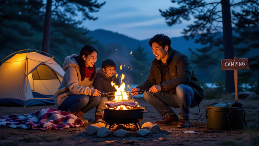 🎒 성공 캠핑을 위한 준비물 & 유의사항