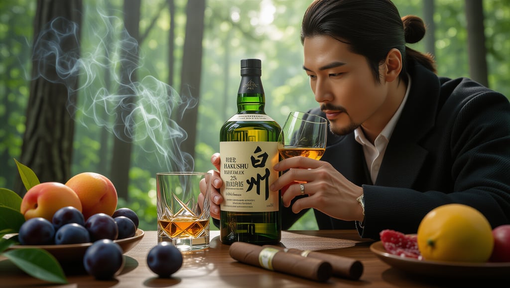 🌲 숲의 위스키, 하쿠슈 25년의 독보적인 풍미