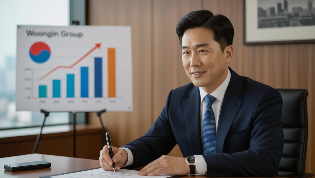 📊 웅진그룹의 재무구조 개선 전략