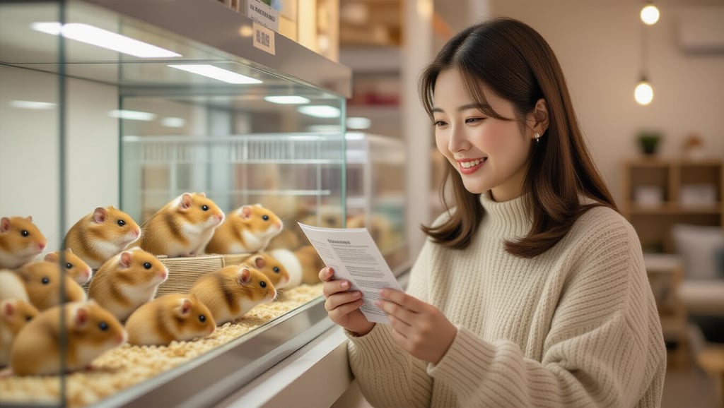 🏡 건강한 페디그리 햄스터 분양처 및 시기 선택