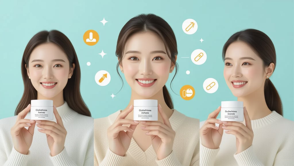 🔍 글루타치온 종류별 특징 및 성분 분석