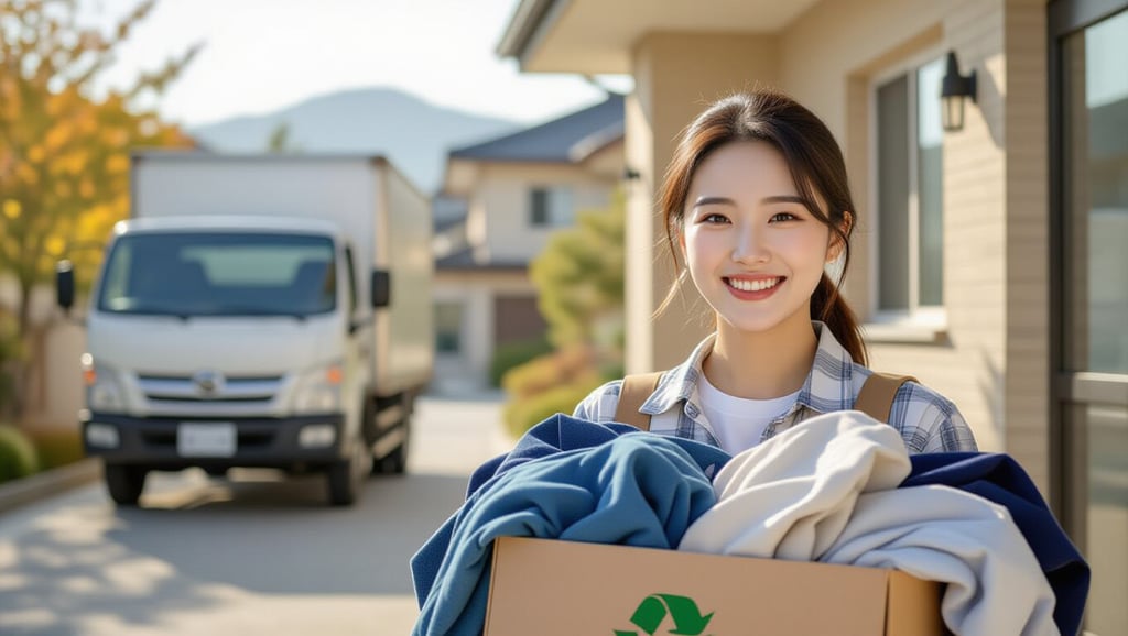 🚚 헌옷, 집에서 편하게! 무료 방문 수거 서비스
