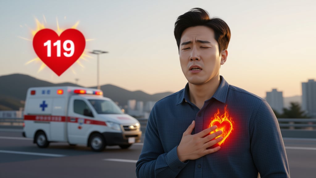 ⚠️ 심근경색 초기 증상, 골든타임을 사수하세요!