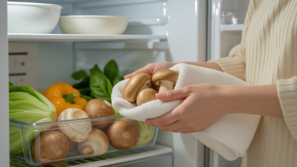 📌 참송이버섯 신선하게 즐기는 보관법