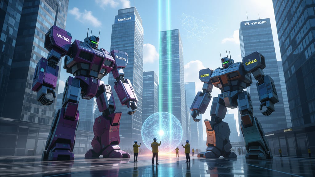 💡 주요 기업들의 피지컬 AI 전략은? (엔비디아, 삼성전자 등)