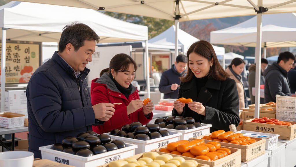 2026 완주곶감축제: 일정, 체험, 곶감 구매 완벽 가이드 6 🛍️ 완주 곶감 구매 가이드 & 특별 먹거리