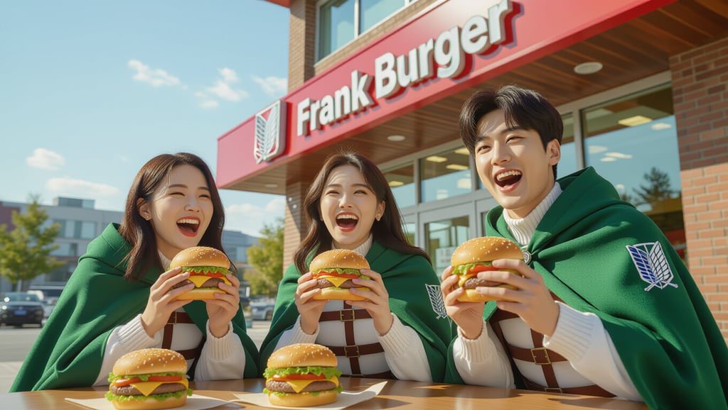 2026 프랭크버거 진격의 거인 콜라보: 메뉴, 굿즈, 구매 성공 전략 총정리 2 📌 2026 프랭크버거 X 진격의 거인 콜라보, 왜 특별했을까요?