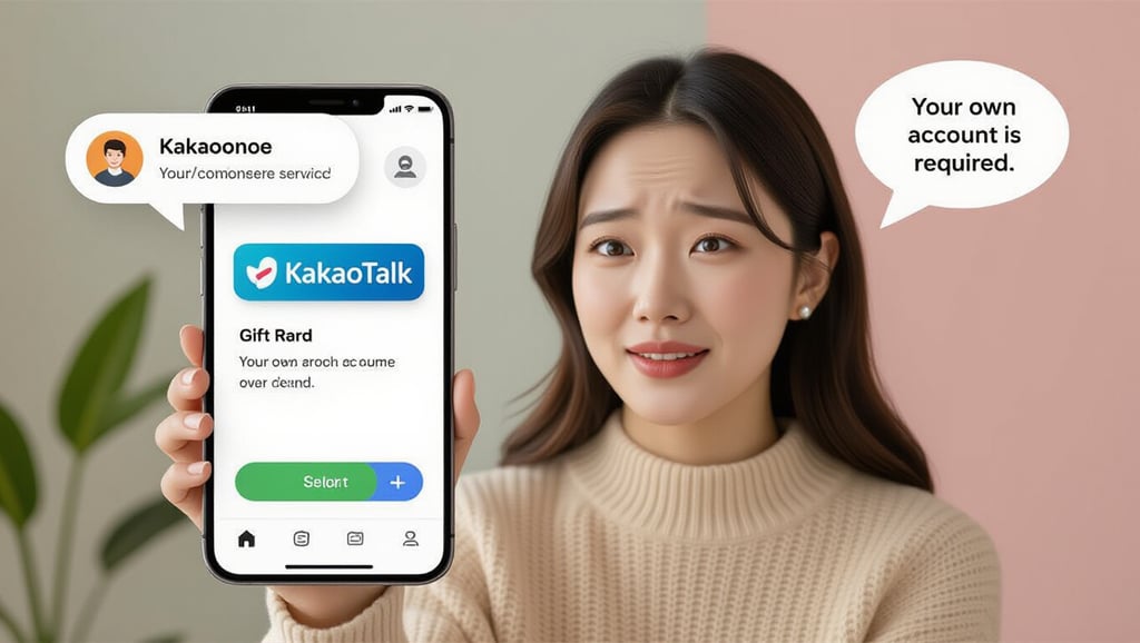 💬 카카오톡 선물 기프트카드 환불 방법 및 유의사항