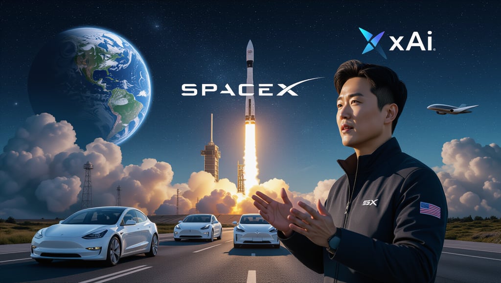 2026 스페이스X, 테슬라, xAI 합병 시나리오: 머스크의 우주 AI 제국 설계 2 📋 2026 스페이스X 일론 머스크의 '우주 AI 제국' 비전