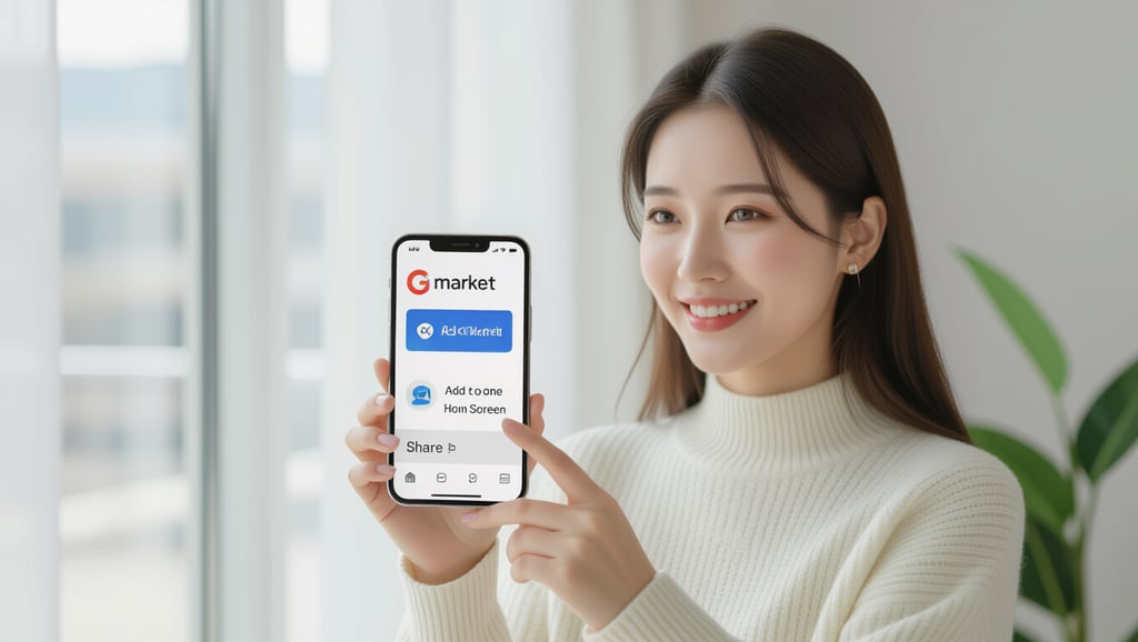 📱 모바일 홈 화면 바로가기 추가하기