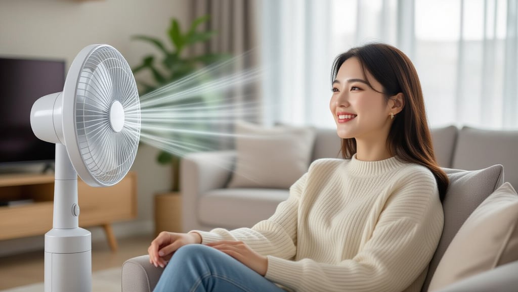 2026 무풍 선풍기 작동 원리부터 효율적인 냉방 활용법 및 구매 체크리스트 2 🌬️ 무풍 선풍기 작동 원리, 어떻게 시원할까요?