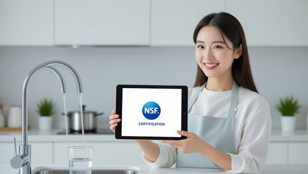 직수형 정수기 선택 시 NSF 42 인증 필터와 KC 인증 차이점 7 ✅ 현명한 직수형 정수기 선택 & 관리 가이드